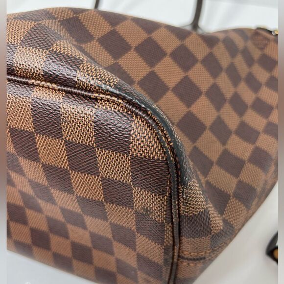 AUTHENTIC LOUIS VUITTON NEVERFULL MM Damier Ebene Tote bag - Picture 5 of 13